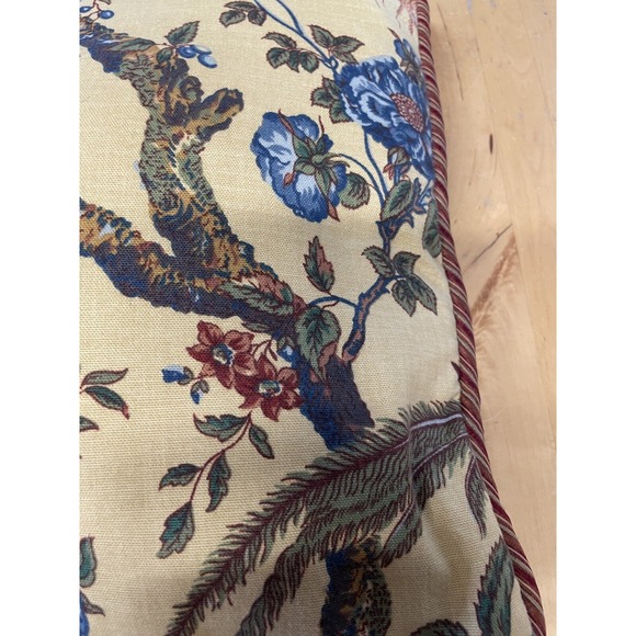 Vintage Waverly Olano Bird Pheasant Throw Pillows Set Of Two 16\